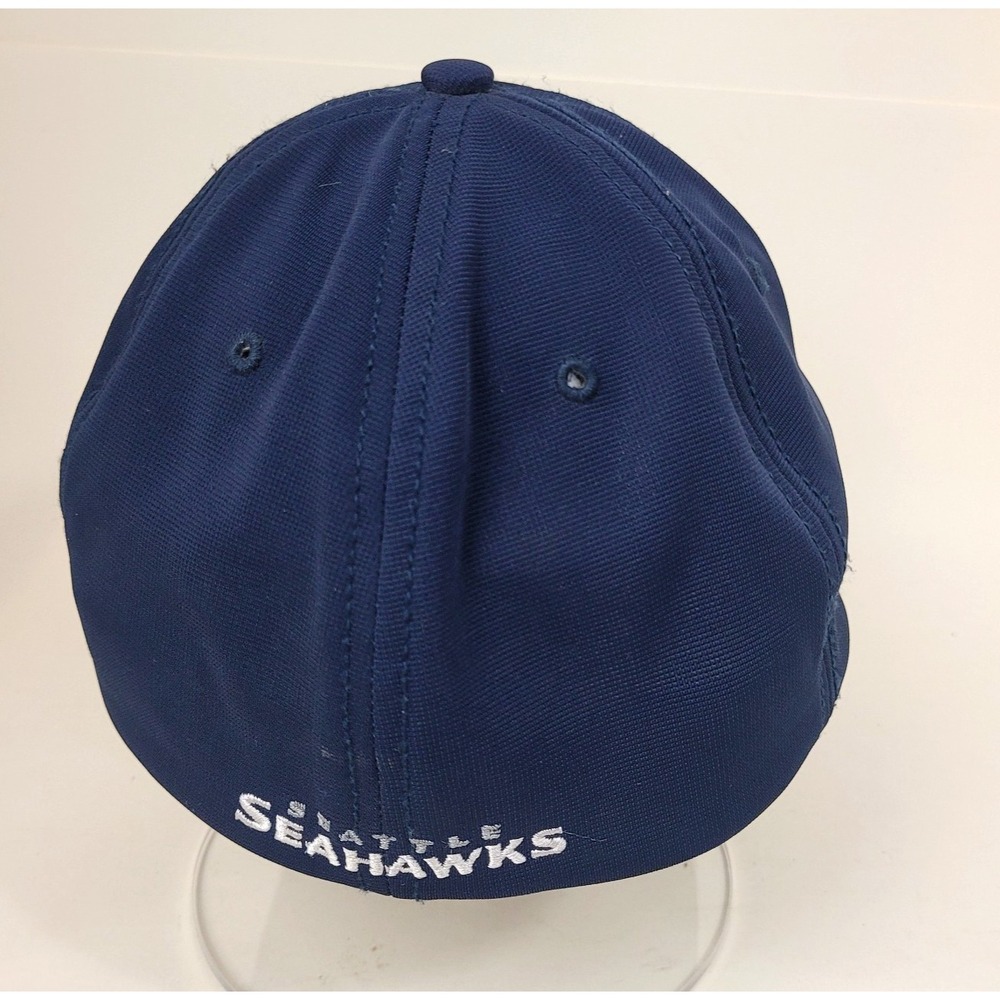 Seattle Seahawks NFL Hat Cap '47 Brand Forty Seven Blue Stretch Fit One Size - Picture 5 of 10